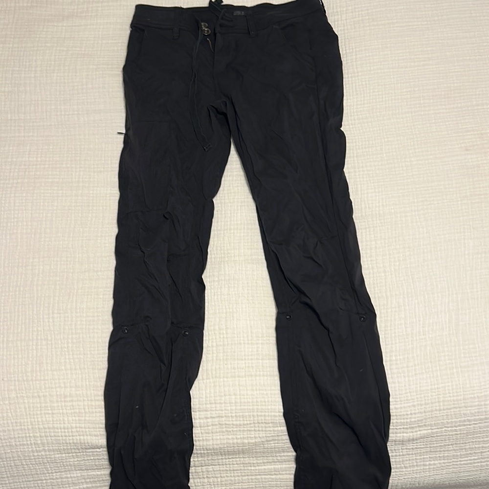 Prana hiking/ lounge black pants